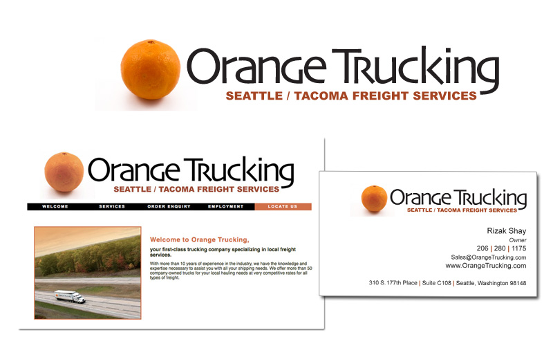 Logo & Branding for Orange Trucking